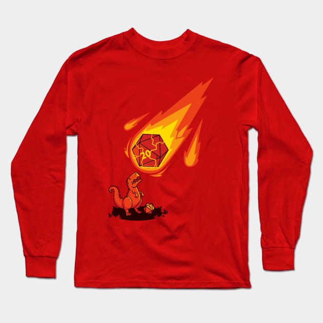 Critical Strike! Long Sleeve T-Shirt by TheTeenosaur
